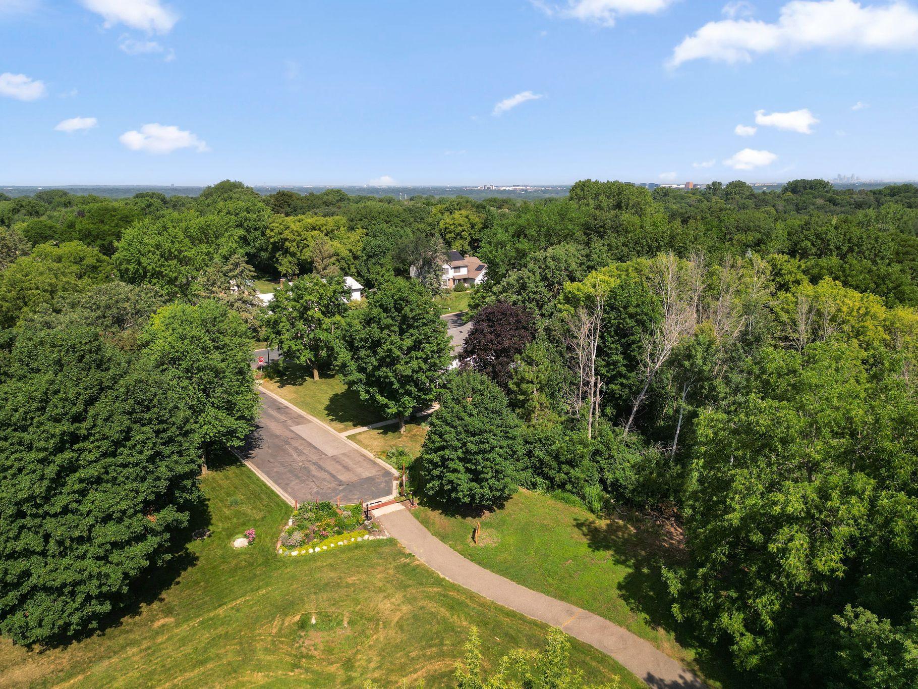 Paths into park