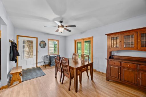 Dining room area