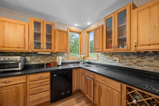Kitchen with plenty of cabinets