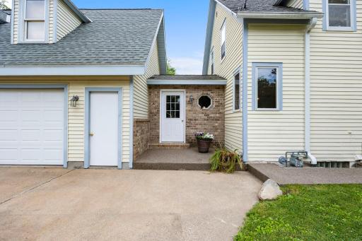 Entry into the breezeway