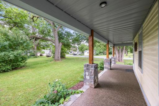 Covered porch