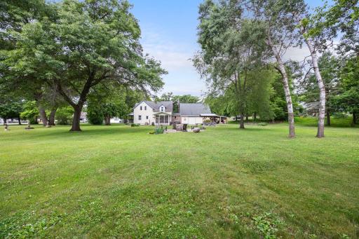 Rare opportunity to have such a large yard in town!