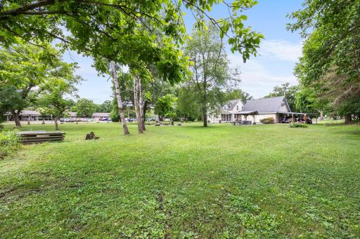 Double lot with .85-acre of space