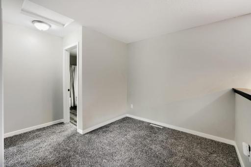Upstairs loft space for work or relaxation or however you want to use the flexibility in addition to the two bedrooms