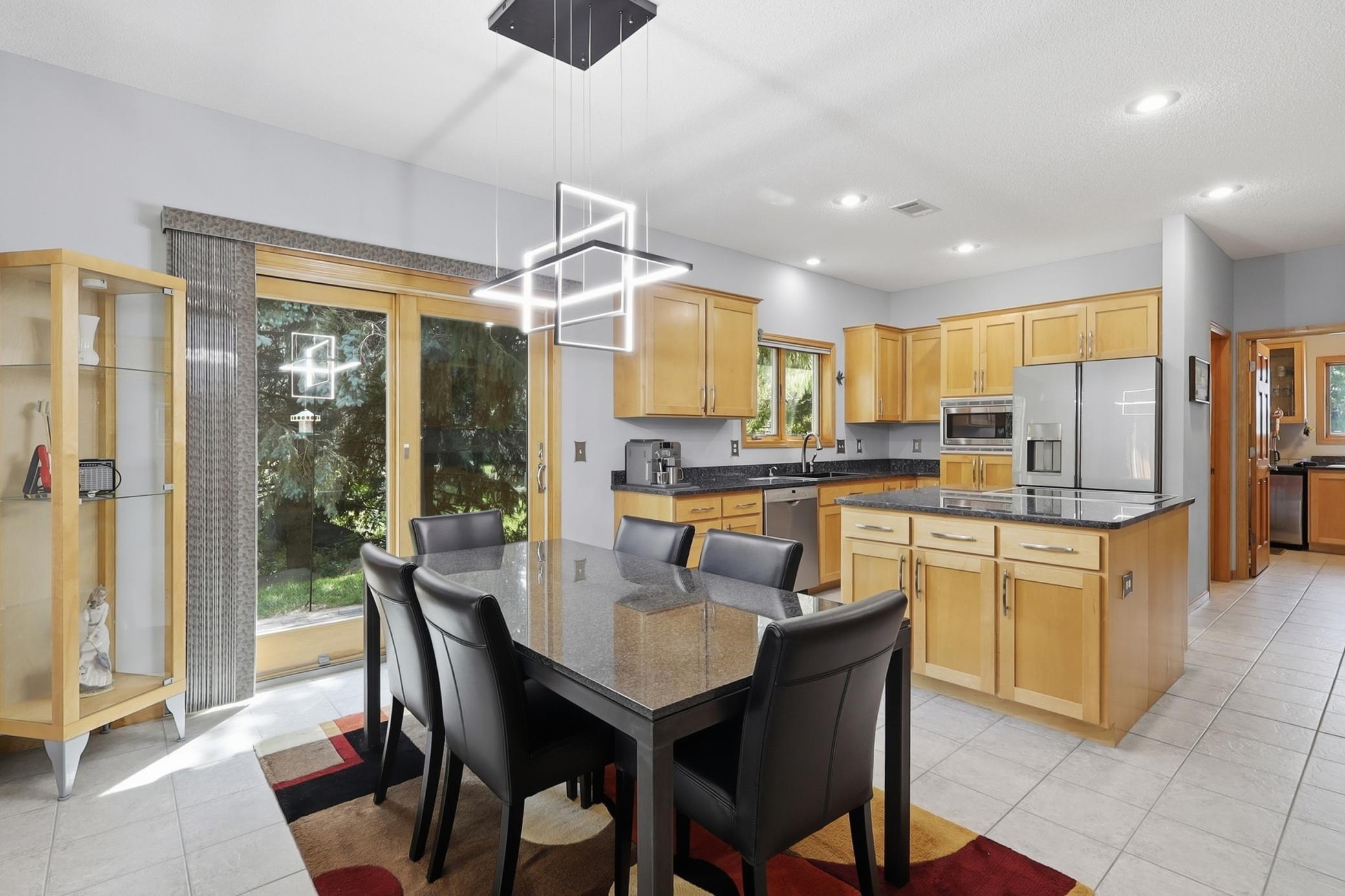 informal dining area
