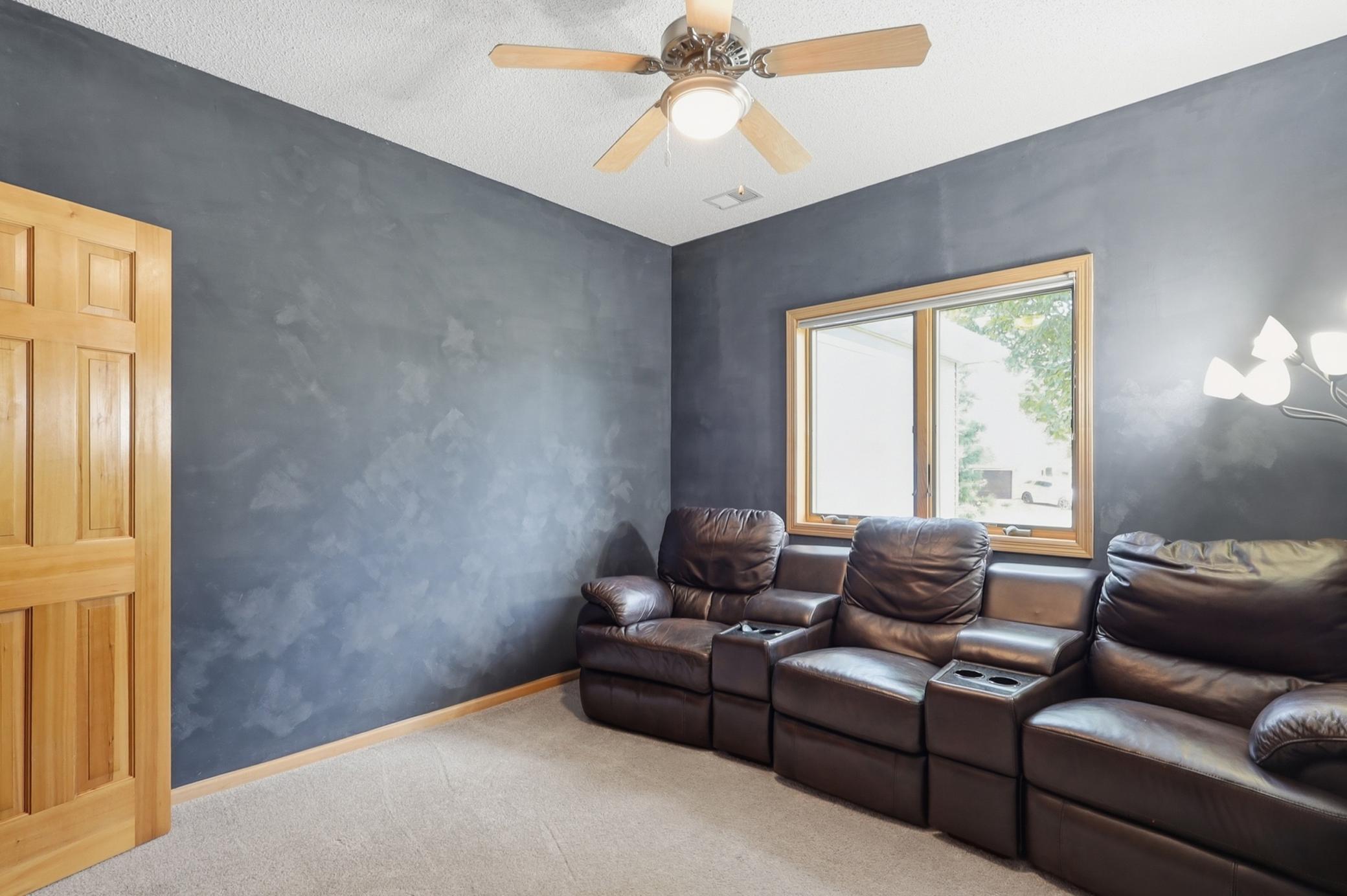 main floor flex room, perfect for an office