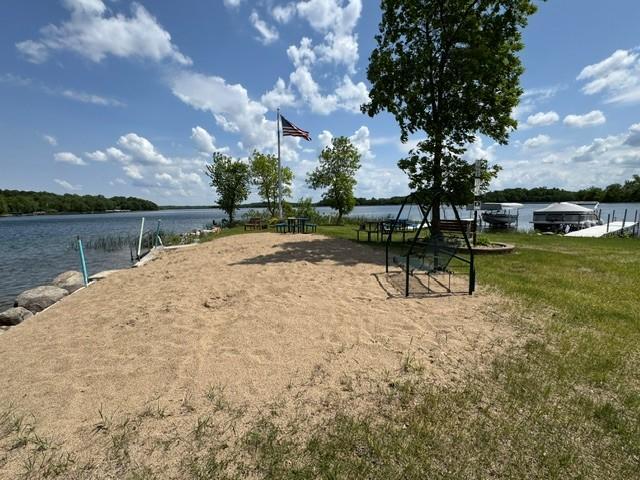 each area with Roped off swimming.