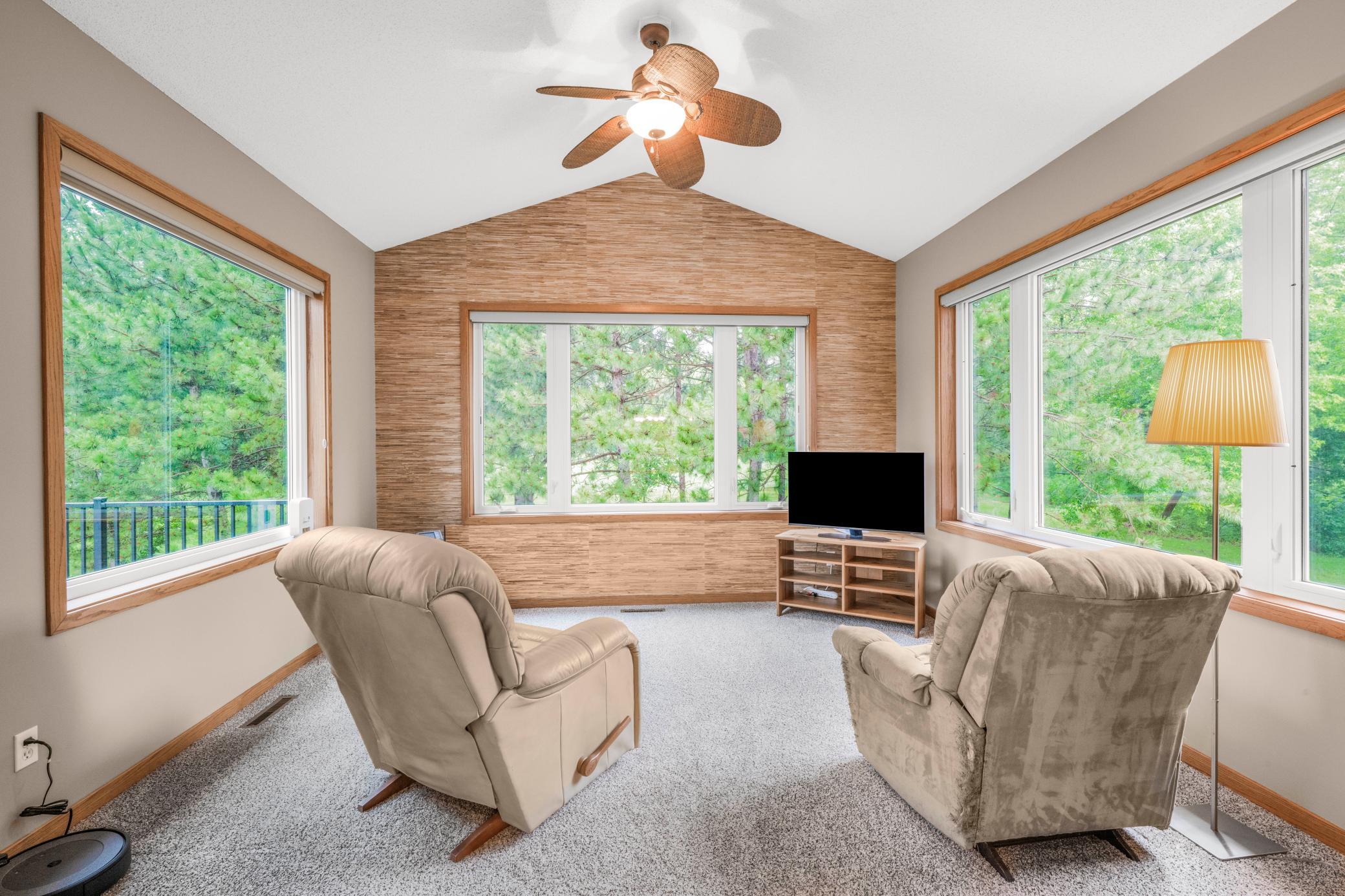 Large Sun Room off Dining Room!