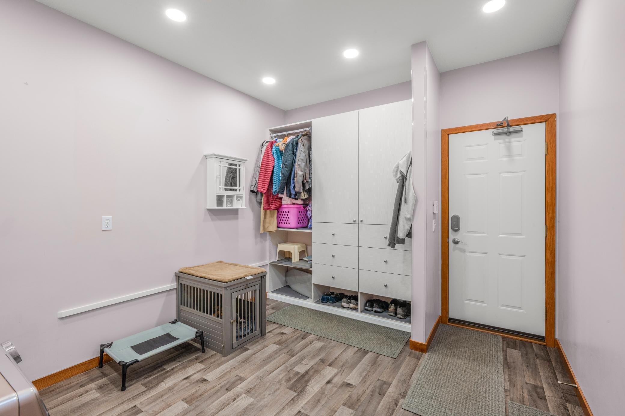 Laundry/Mud Room Off Garage