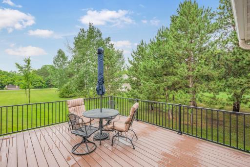 Deck replaced in spring of 2026. Composite decking. Concrete pad under deck for dog kennel