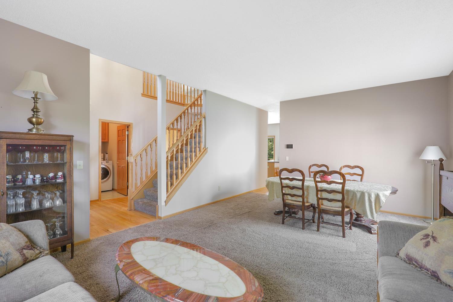 Formal dining room and living room