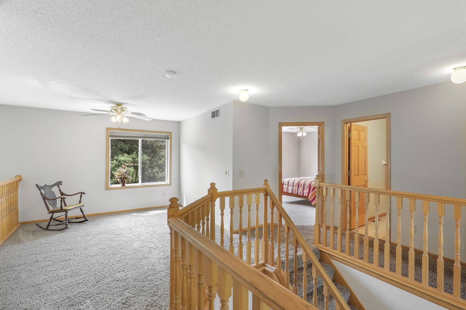 Upper level loft