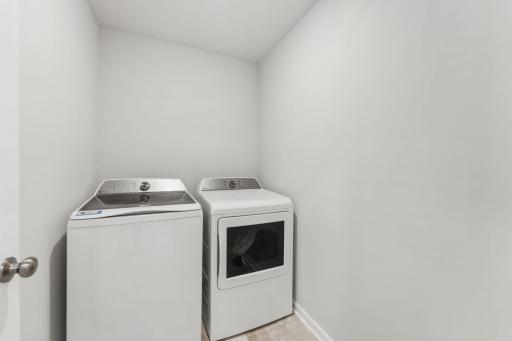 Upstairs laundry - includes washer/dryer