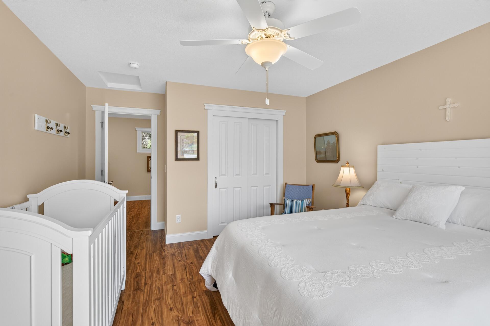 Here is an alternate view of the 4th bedroom.