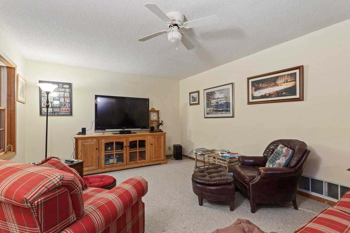 Walkout lower level family room