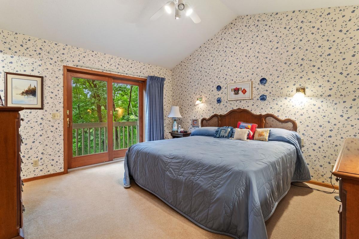 Master Bedroom with balcony