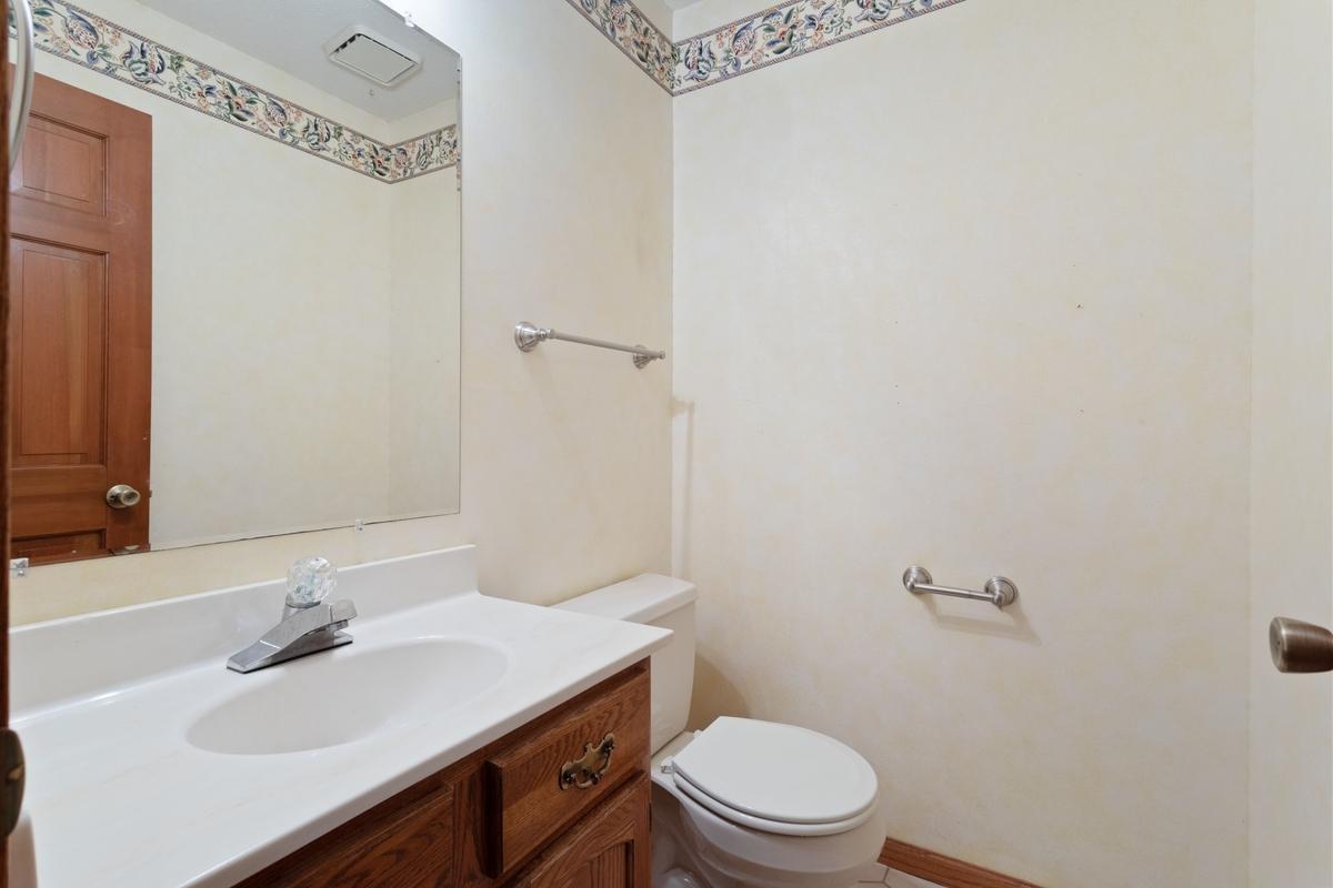 1/2 bath main level