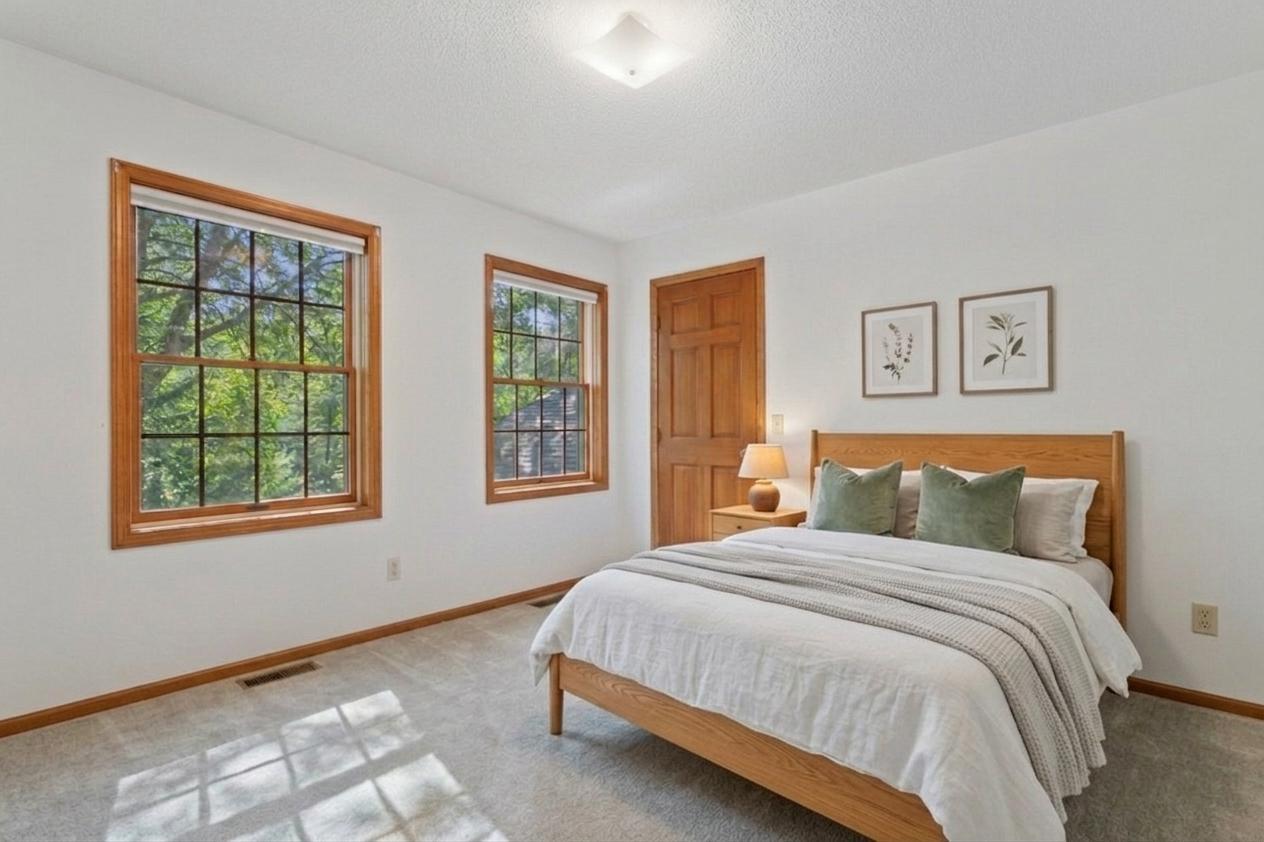 Bedroom 3, virtually staged