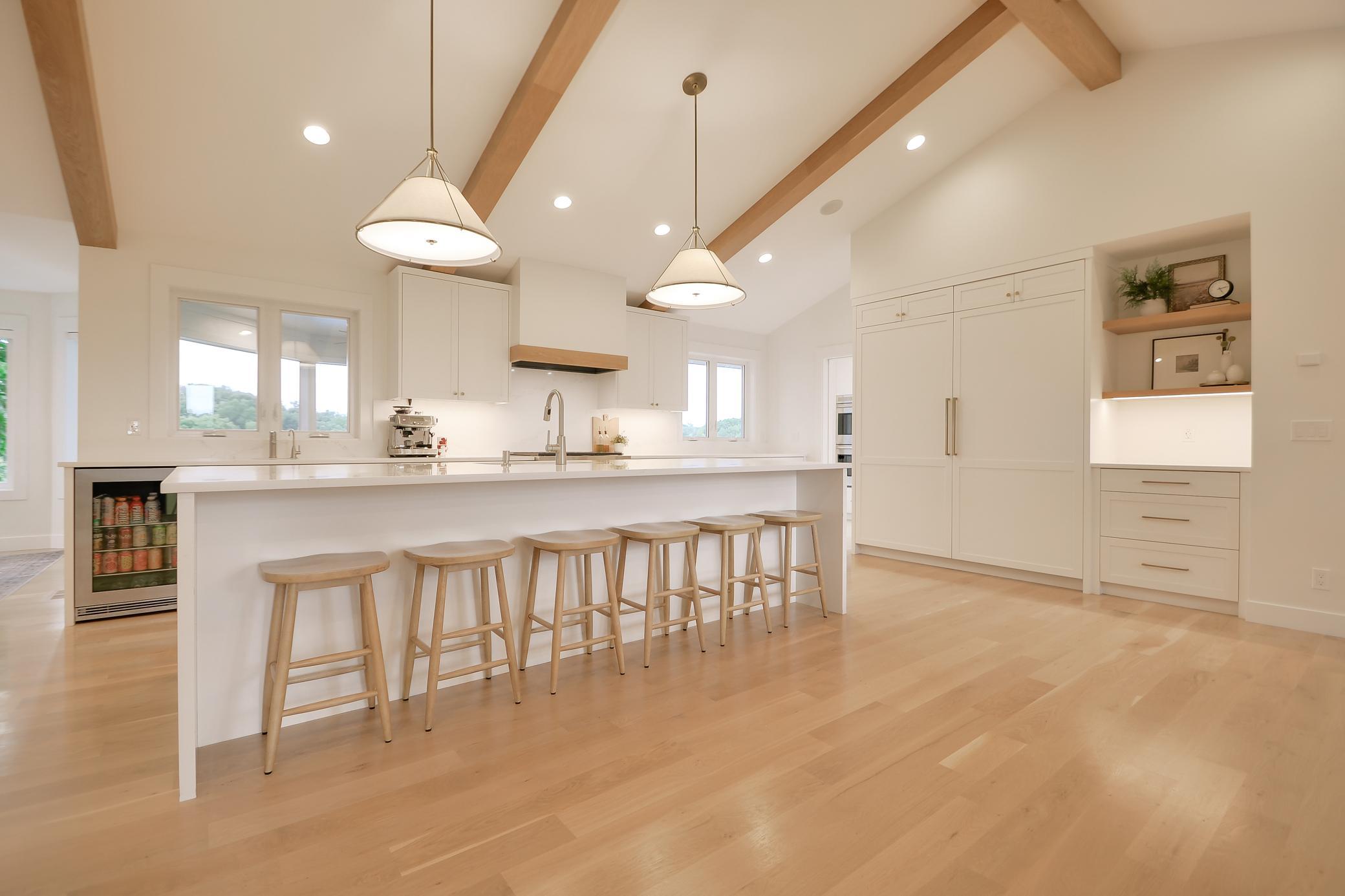 Large kitchen island