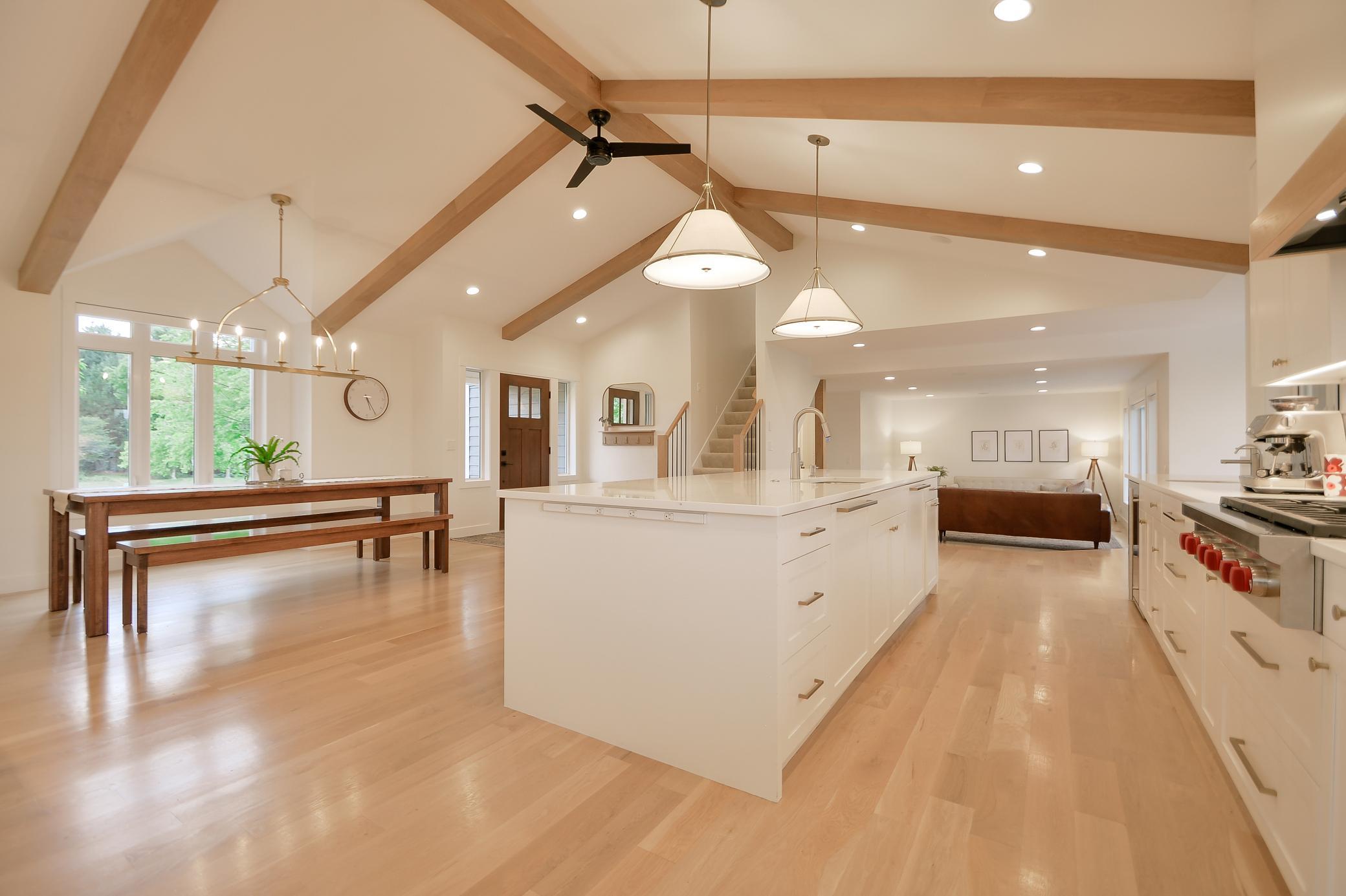 Kitchen/dining area addition made in 2021