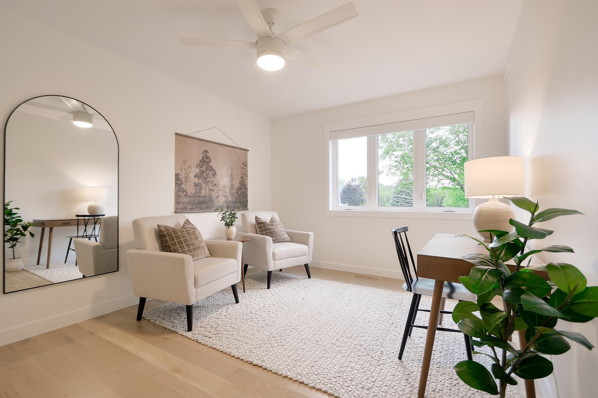 Home office space on main level