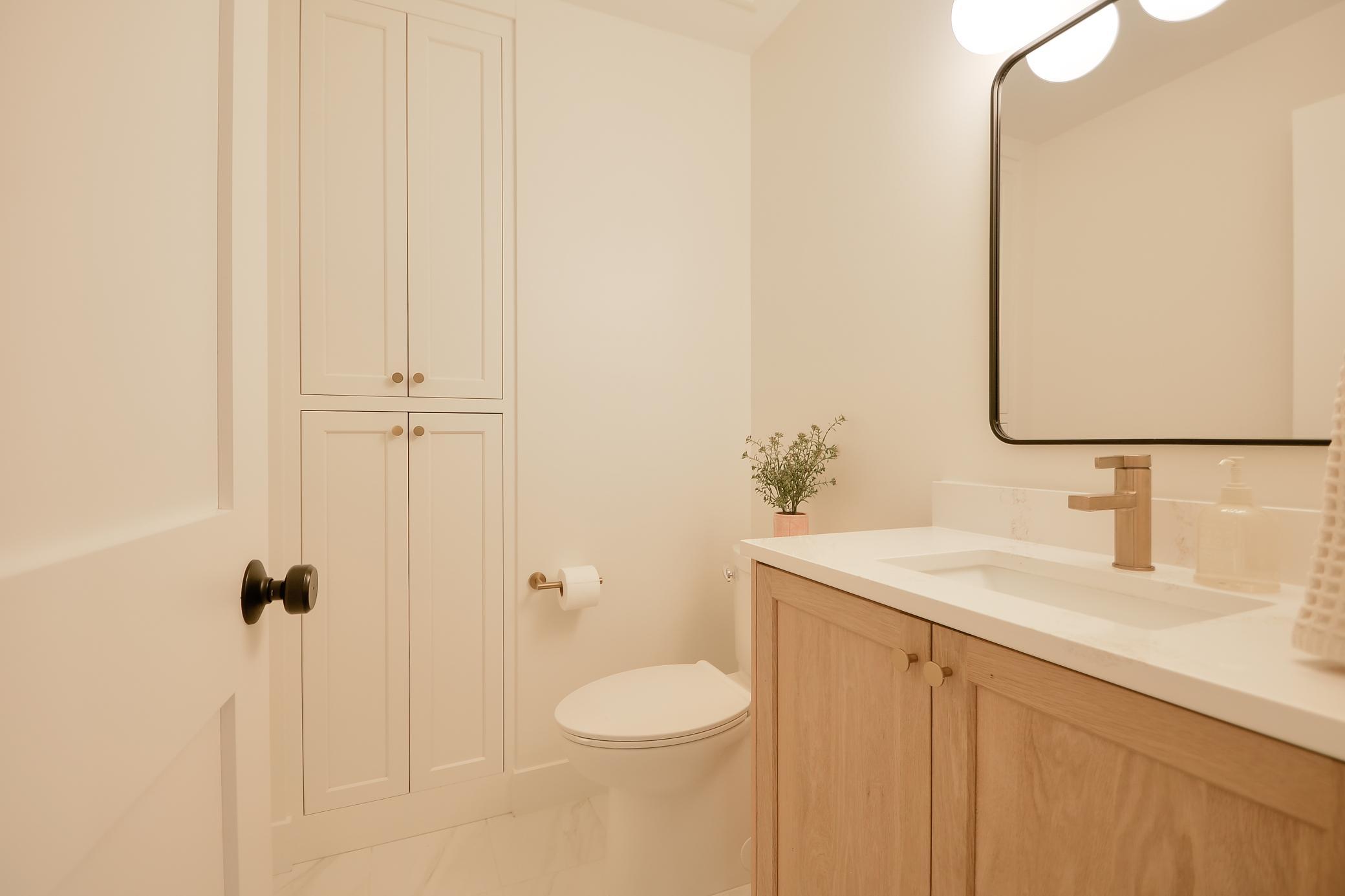 Main level bathroom