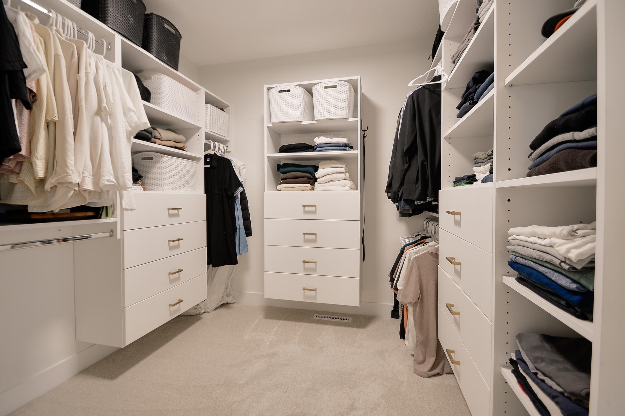 Large walk-in closet