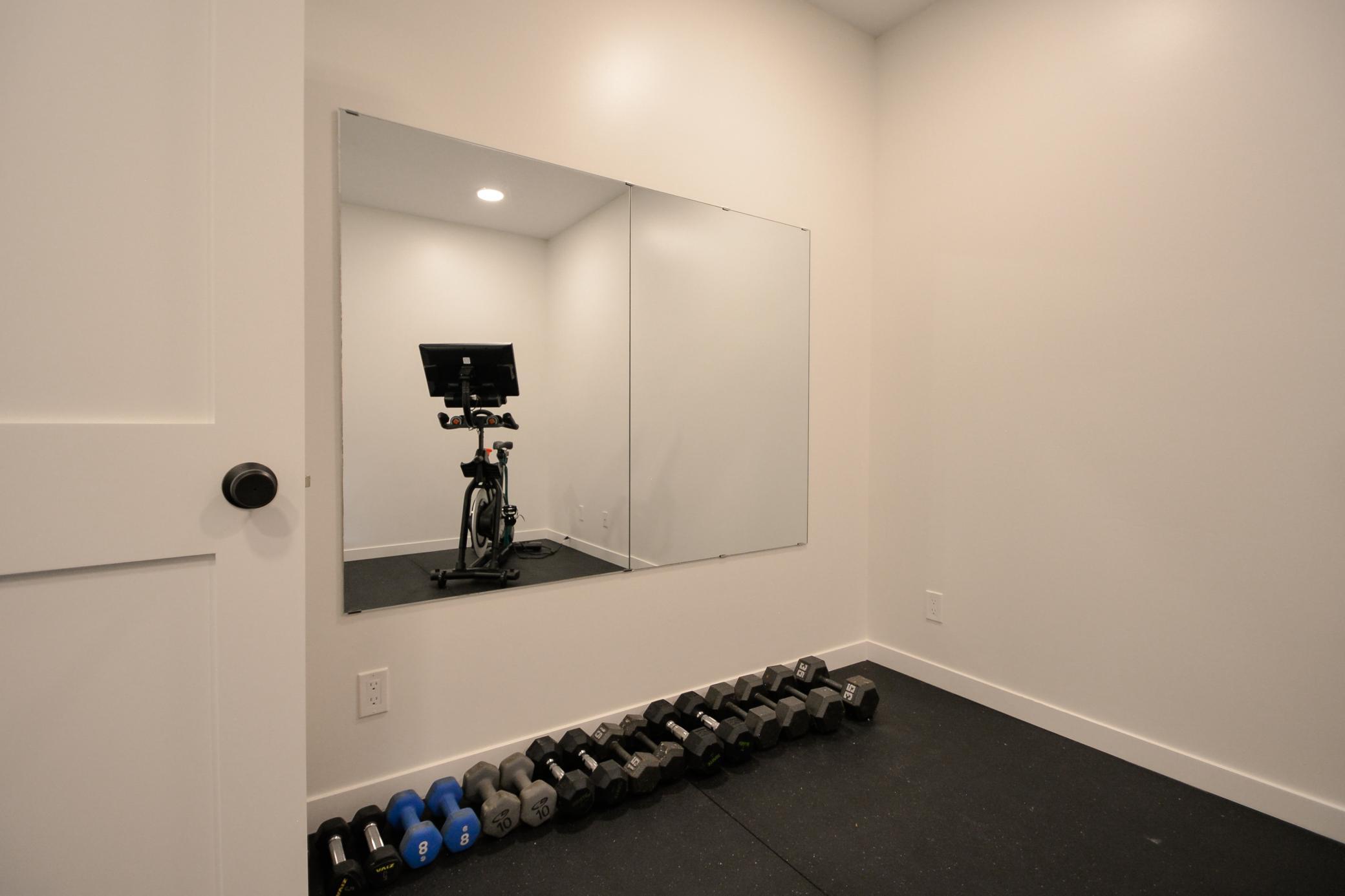 Secondary view of excercise room