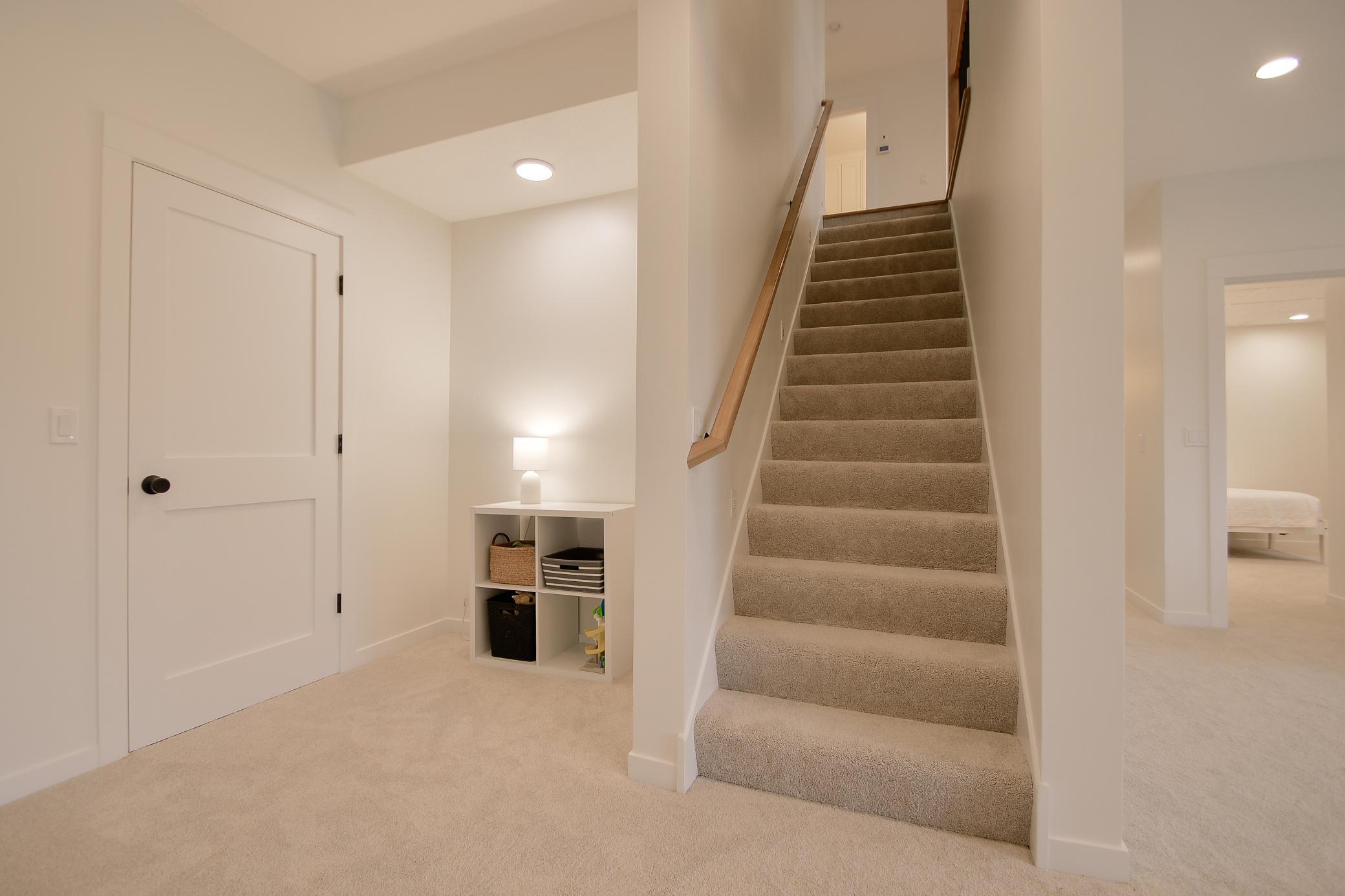 Staircase leading to lower level
