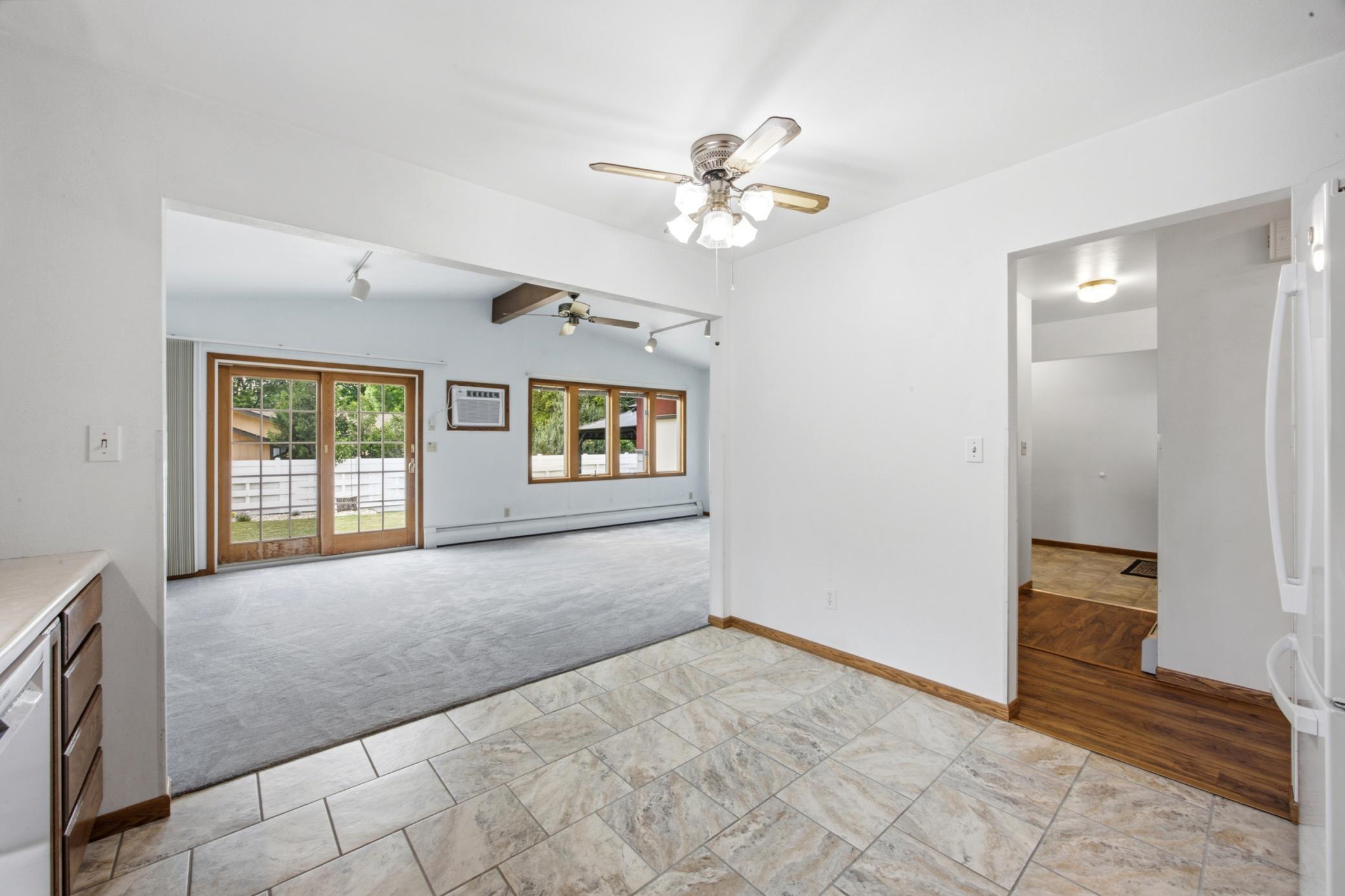 Open View from Kitchen