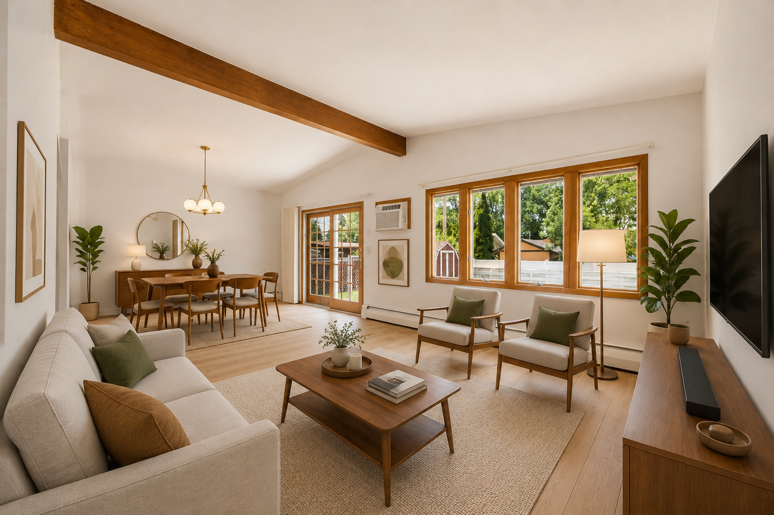 Virtually Staged w/ Updated Flooring