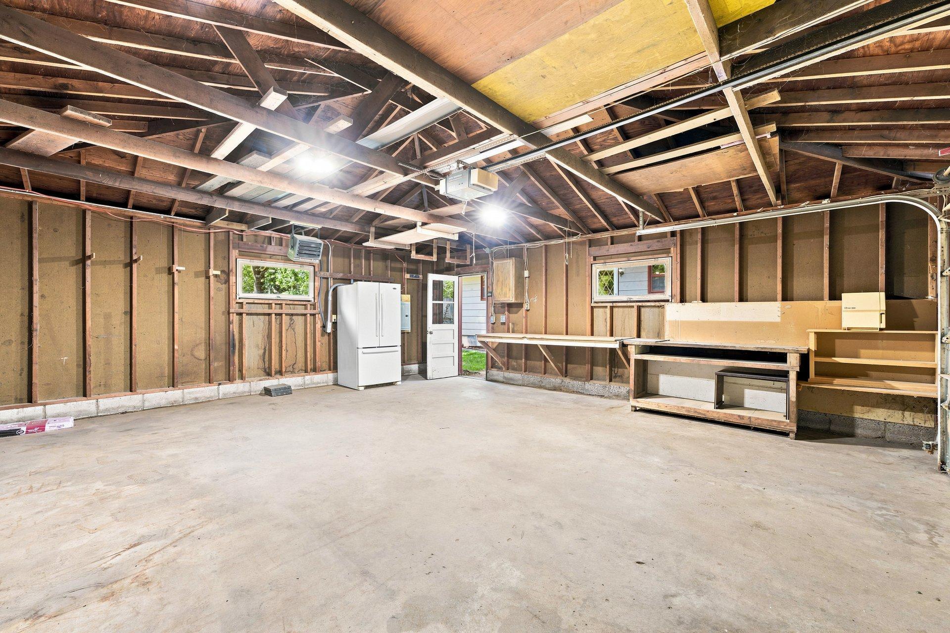 Garage interior