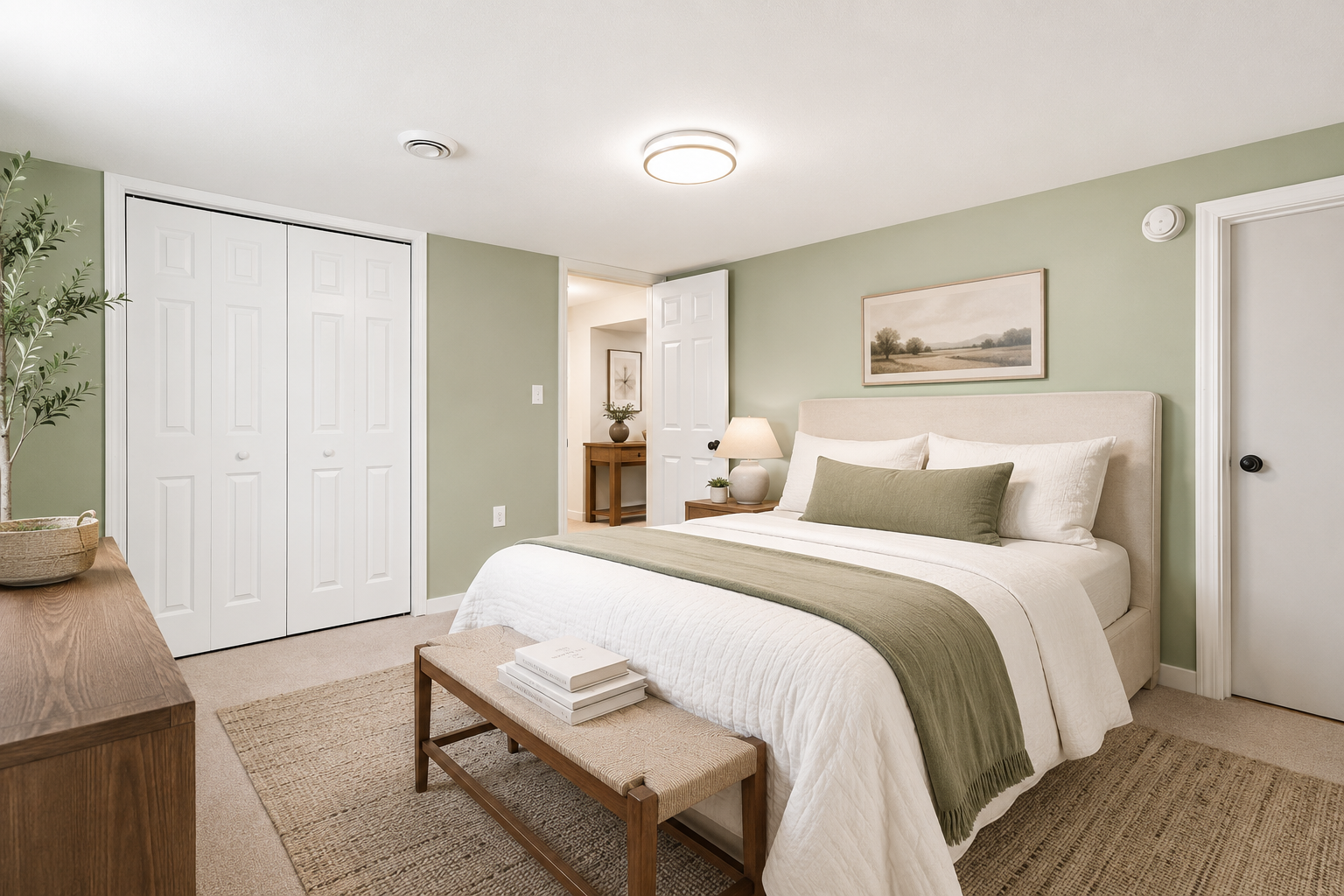 Lower level bedroom - VS