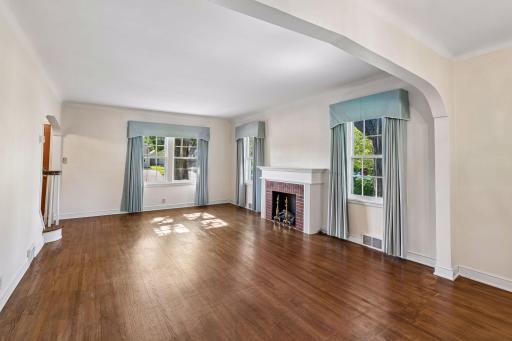 Spacious living room perfect for relaxing.