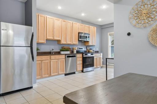Connected living spaces create an easy flow that works beautifully for both daily life and entertaining.
