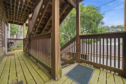 Surrounded by mature trees and neighborhood character, the setting feels tucked away while remaining close to everything.
