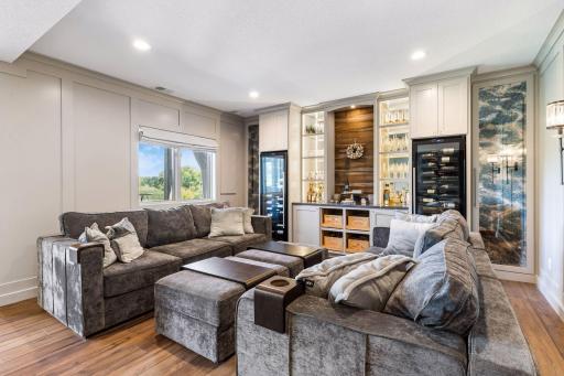Sellers did such a great job with the custom remodels. The lower level even has great natural light.