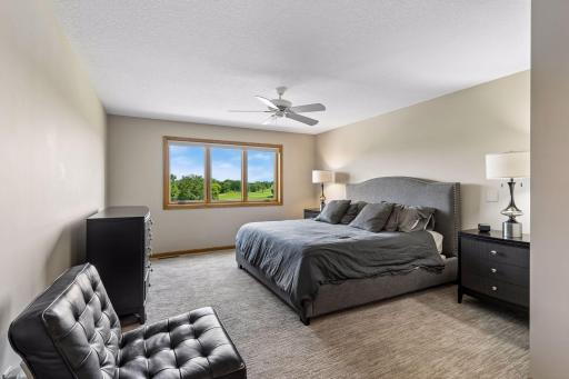 Golf course views from your bedroom that are just stunning.