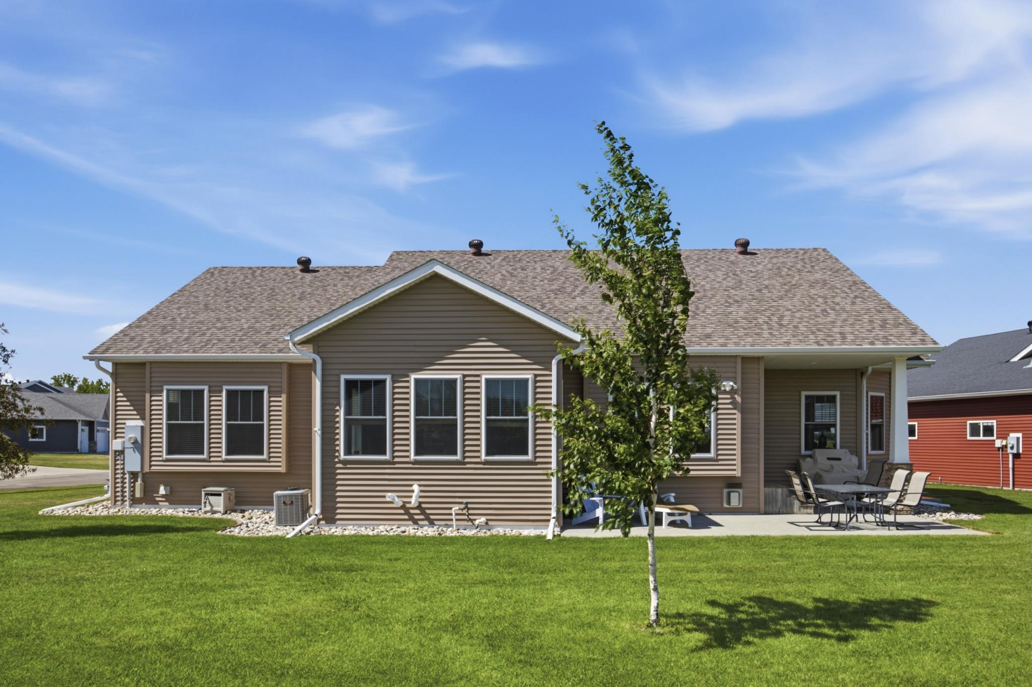 Back of home