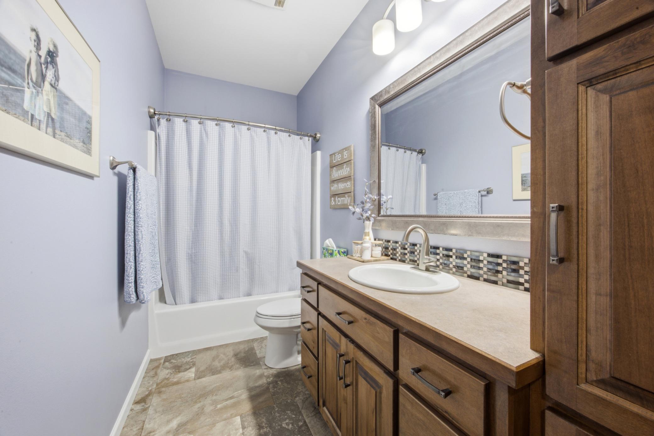 Main level full bathroom