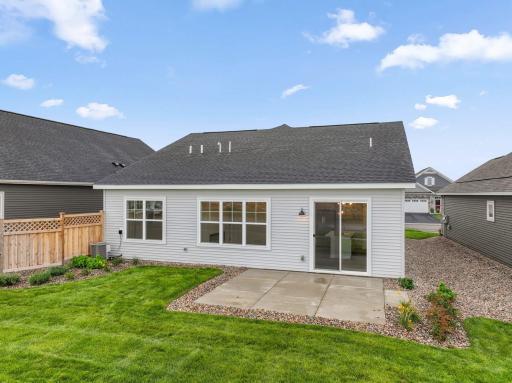 Huge patio, fully landscaped yard plus irrigation system!