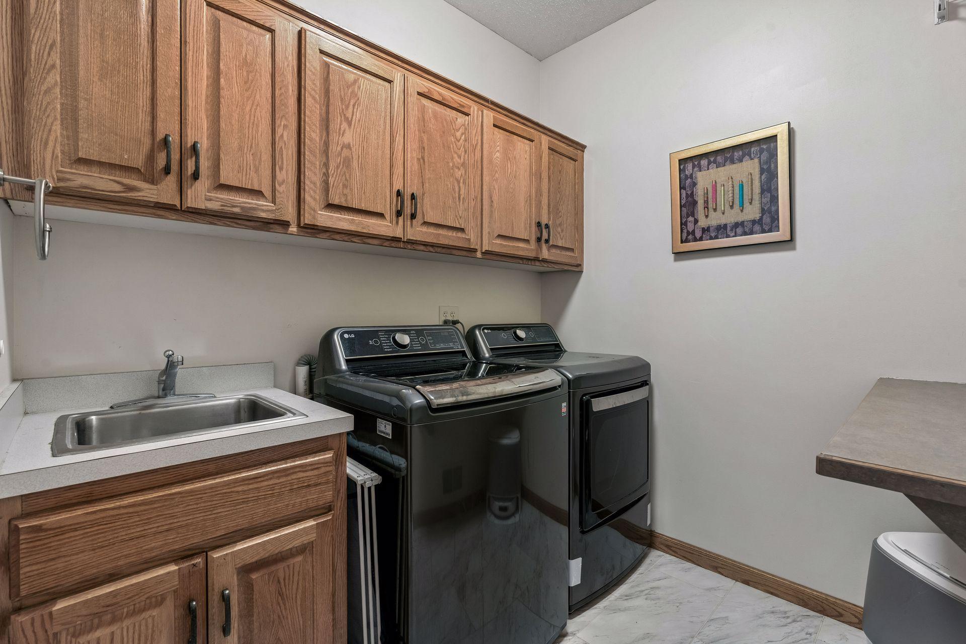 Main floor laundry