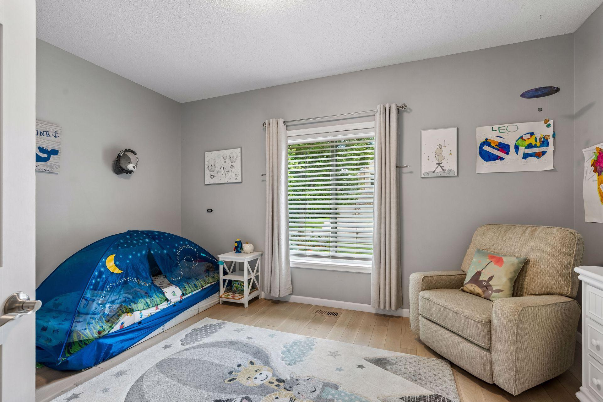 updated main floor 2nd bed room