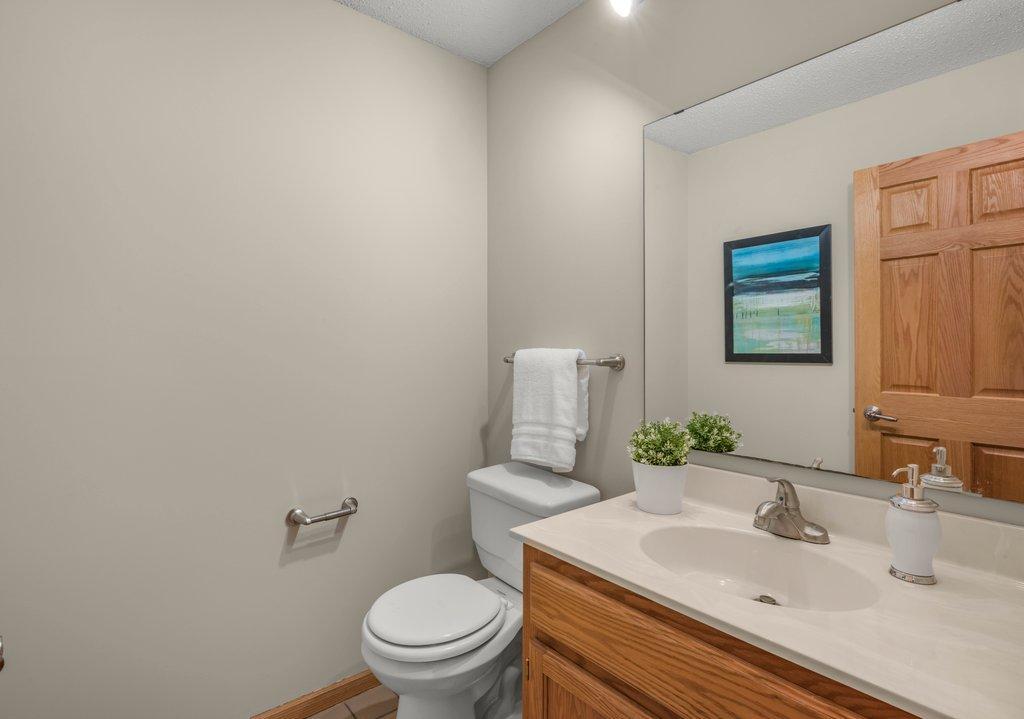 Half bath, main level