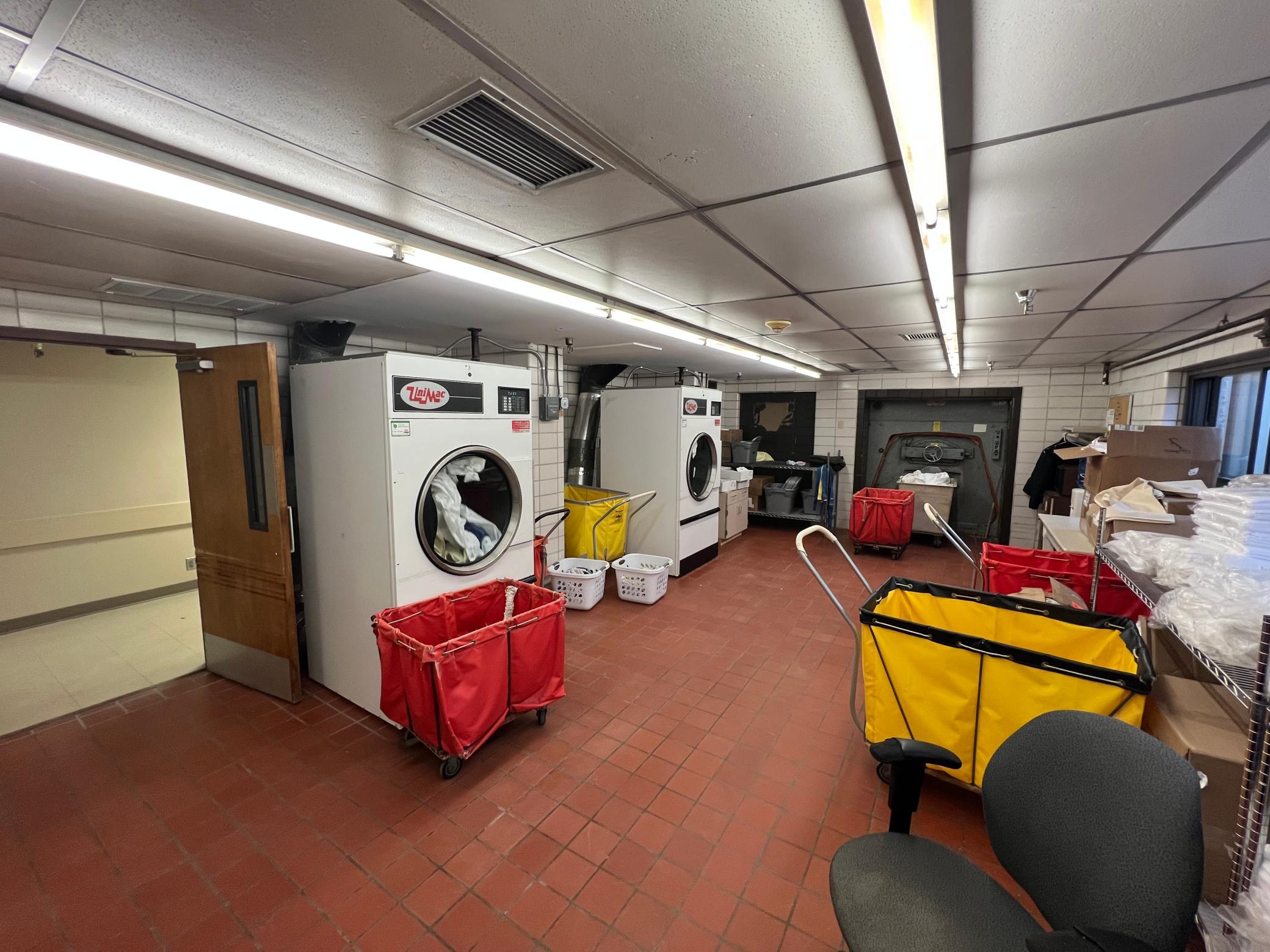 basement laundry