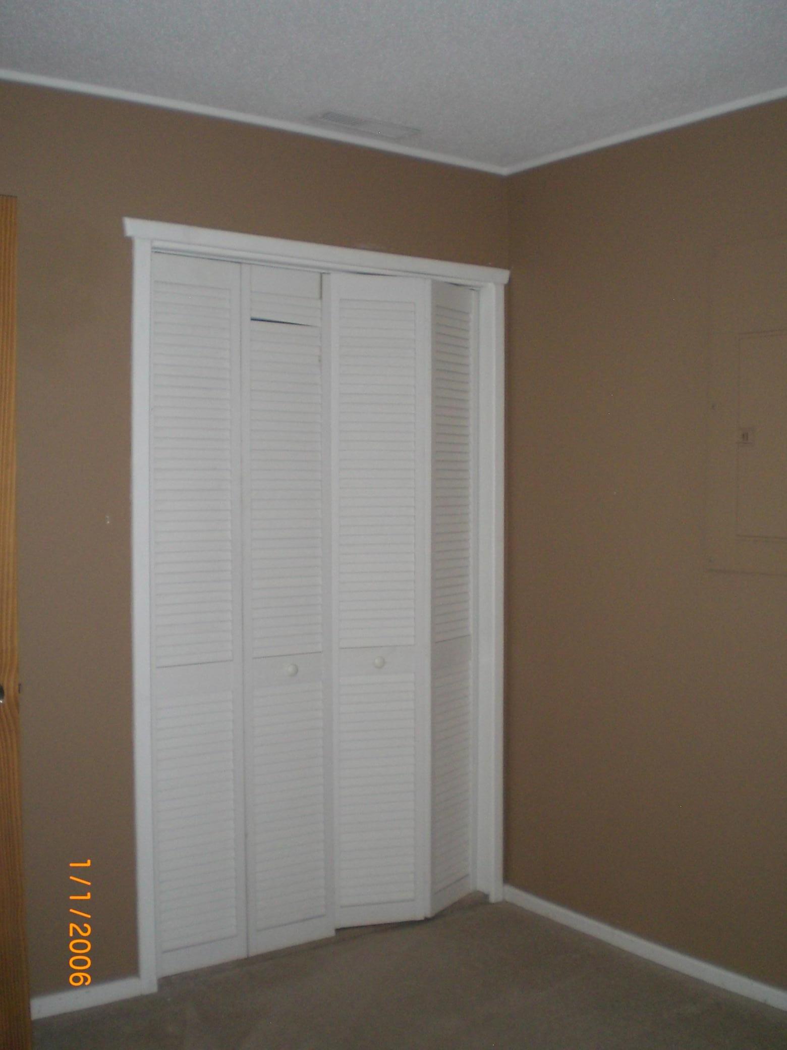Main floor bedroom closet