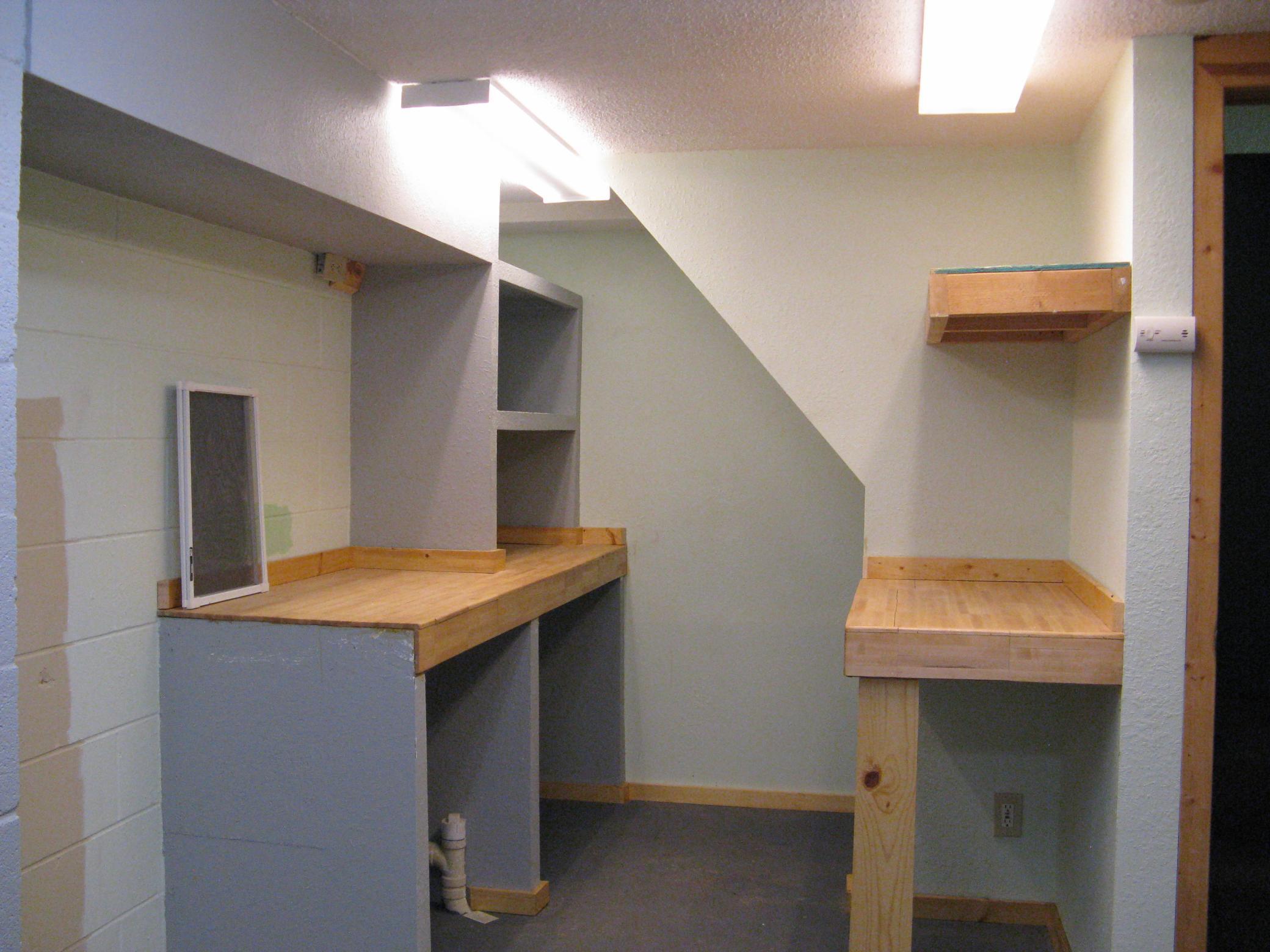 Hobby Room Basement