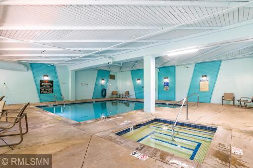 Indoor swimming pool and hot tub for year-round enjoyment!