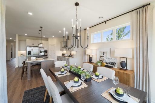 Dining Area - Picture of Model Home