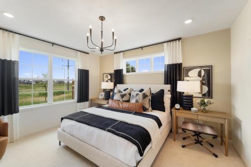 Owners Suite - Picture of Model Home
